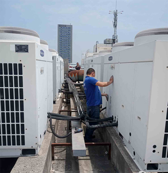 黄山市中央空调制热和不制冷系统维修方法